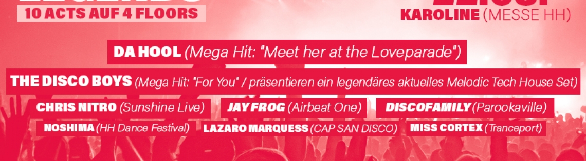 LEGENDS - Das 90er & 2000er Festival