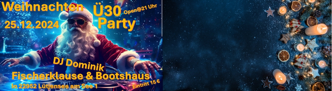 Weihnachts Ü30 Party