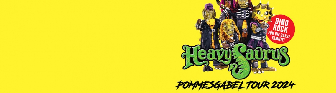 Heavysaurus - Pommesgabel Tour 2024